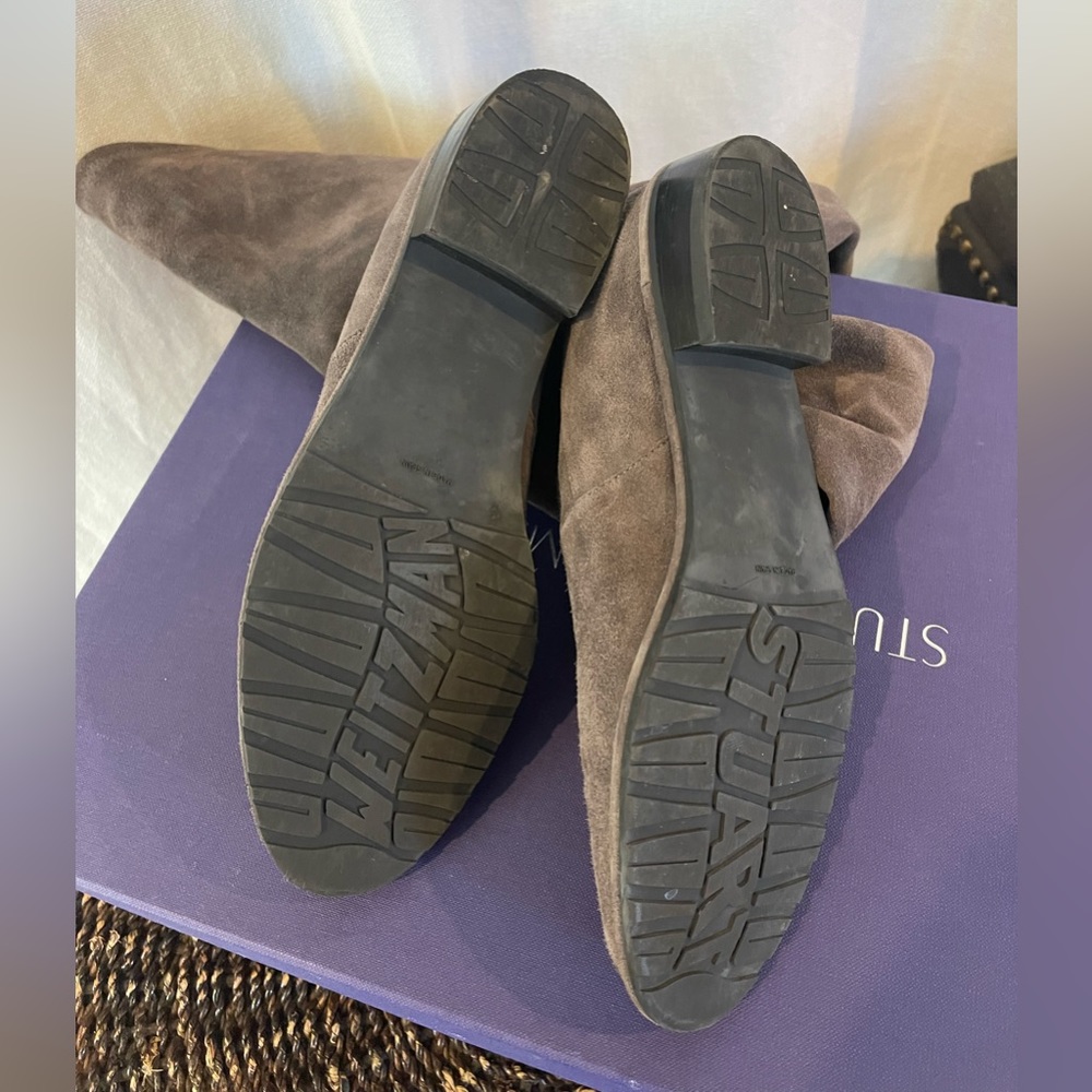 Stuart Weitzman Lowland Londra Suede Size 6.5 - image 8